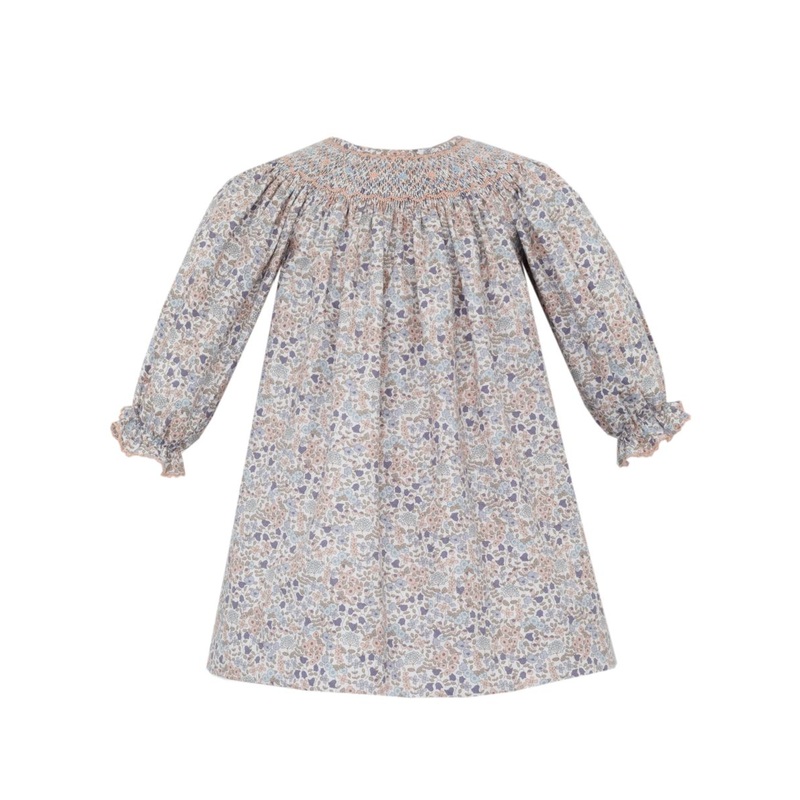 Juliette Orange and Blue Liberty Floral Bishop