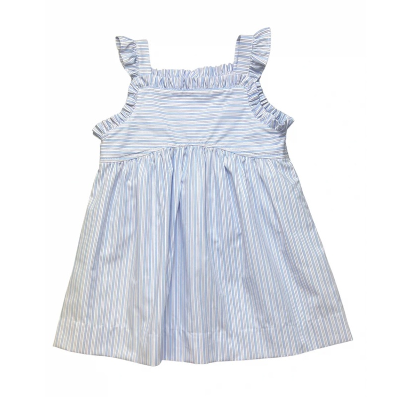 Nina Dress- Pink/ Blue Stripe