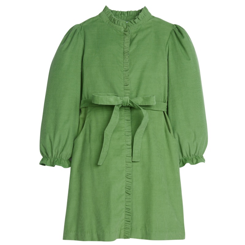 Allie Dress – Watercress Corduroy