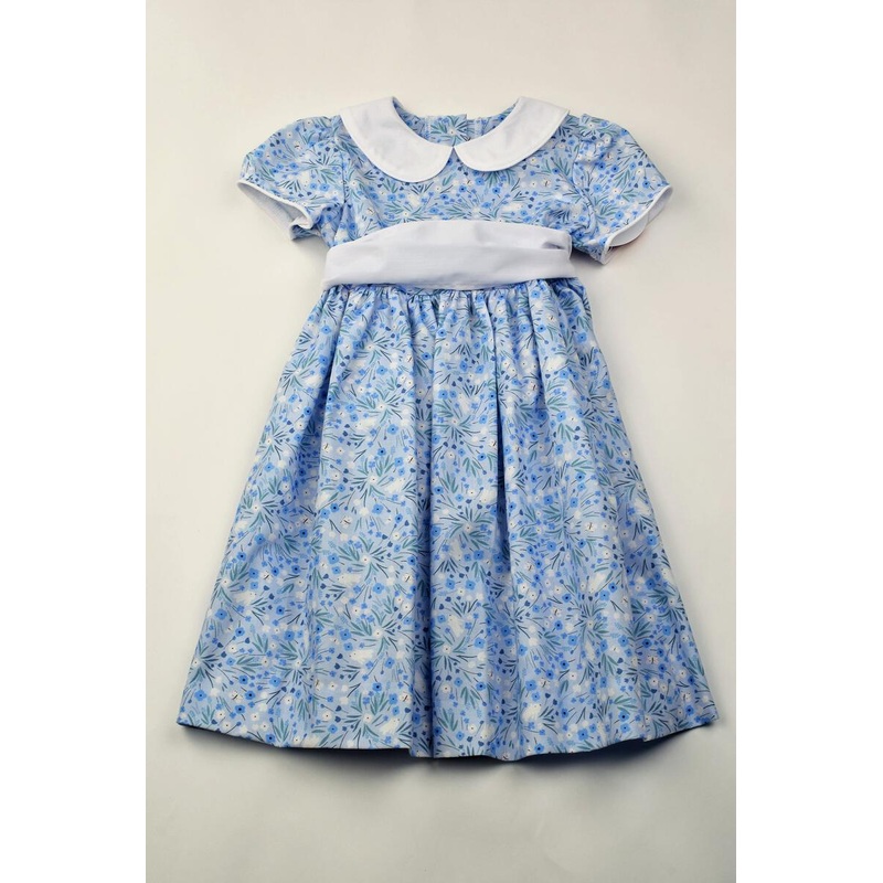 Bunny Print Waistline Dress