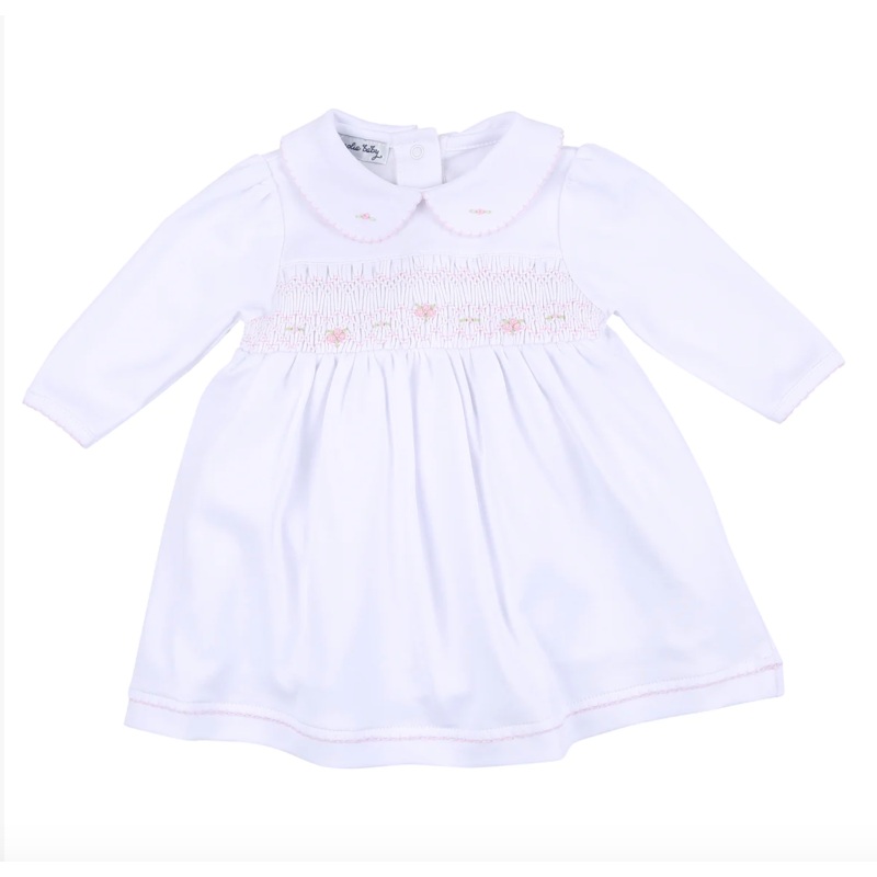 Alice And Andrew Smock Collared L/S Dress Set