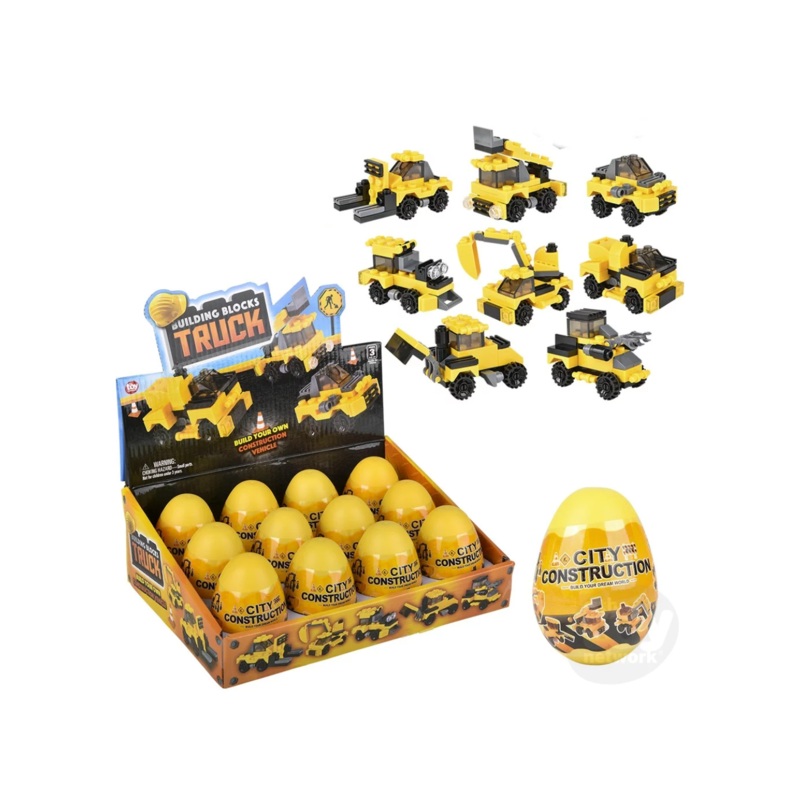 3″ Building Block Construction Truck