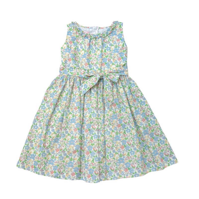 Sleeveless Ruffle Lyndal Dress – Cheekwood Floral