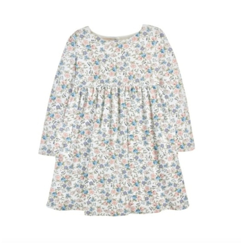 Soft Floral Printed Dress