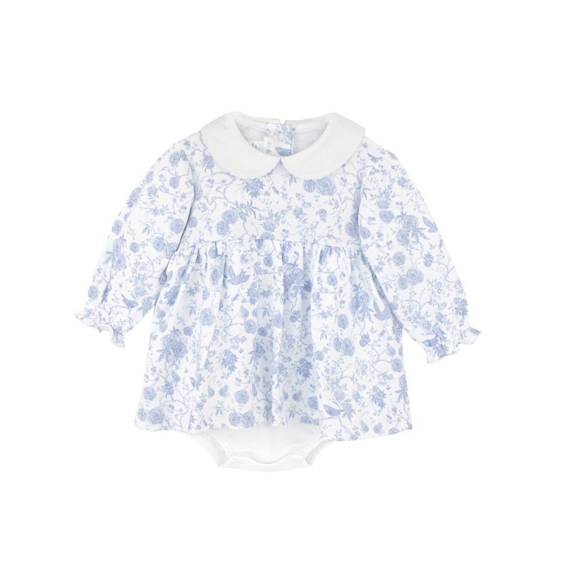 Autumn Garden Light Blue Bloomer Set