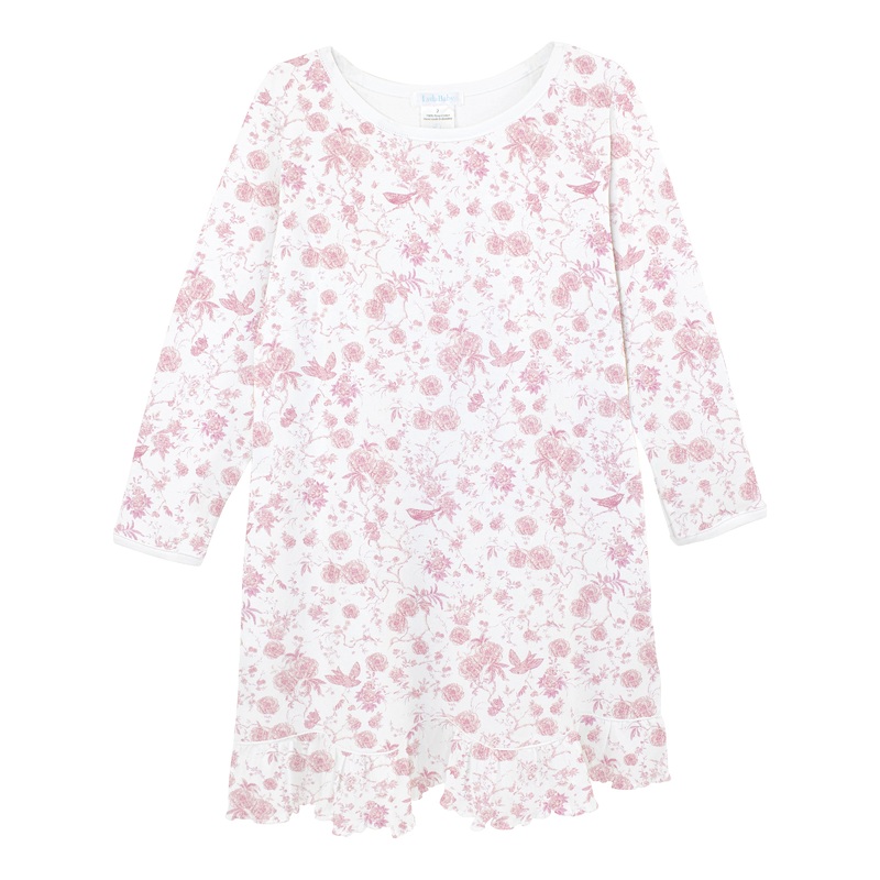 Autumn Garden Pink Nightgown