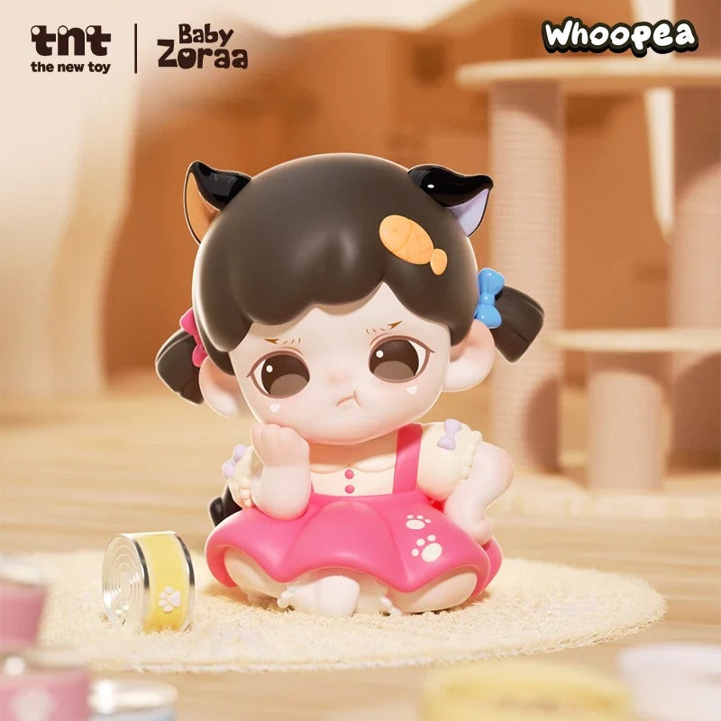 Zoraa Meow Cat Face Mini Series Figures Blind Box