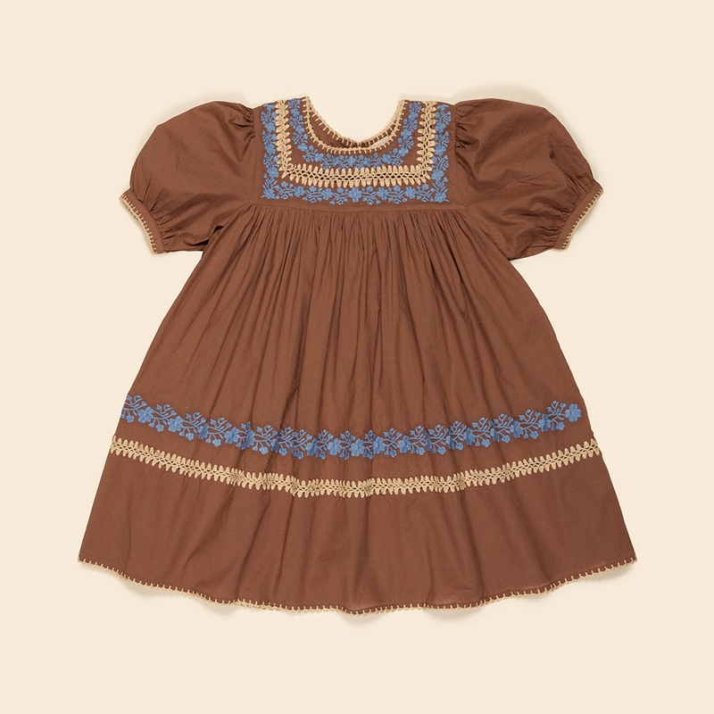 Cotton Patsy Dress – Nut