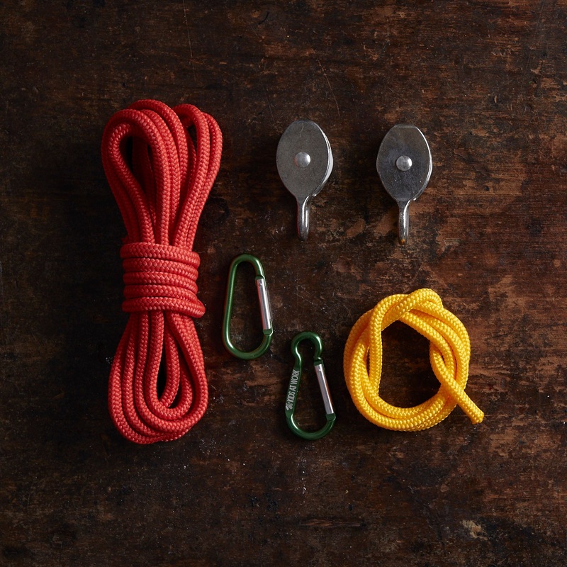 Rope Lifting Pulley Set – Set of 6