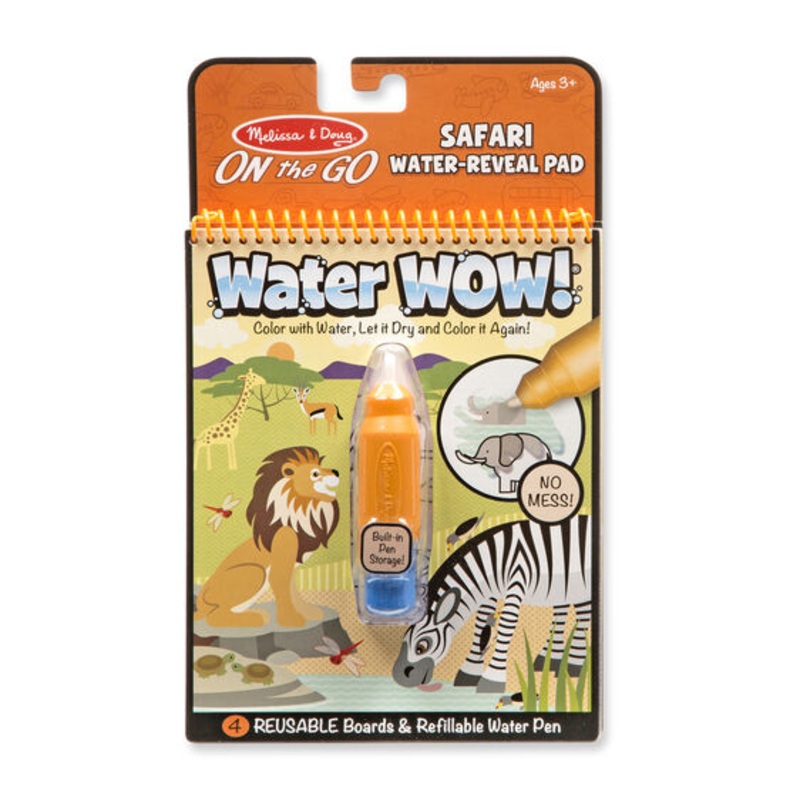 Water Wow! – Safari Water Reveal Pad – ON the GO Travel Activity