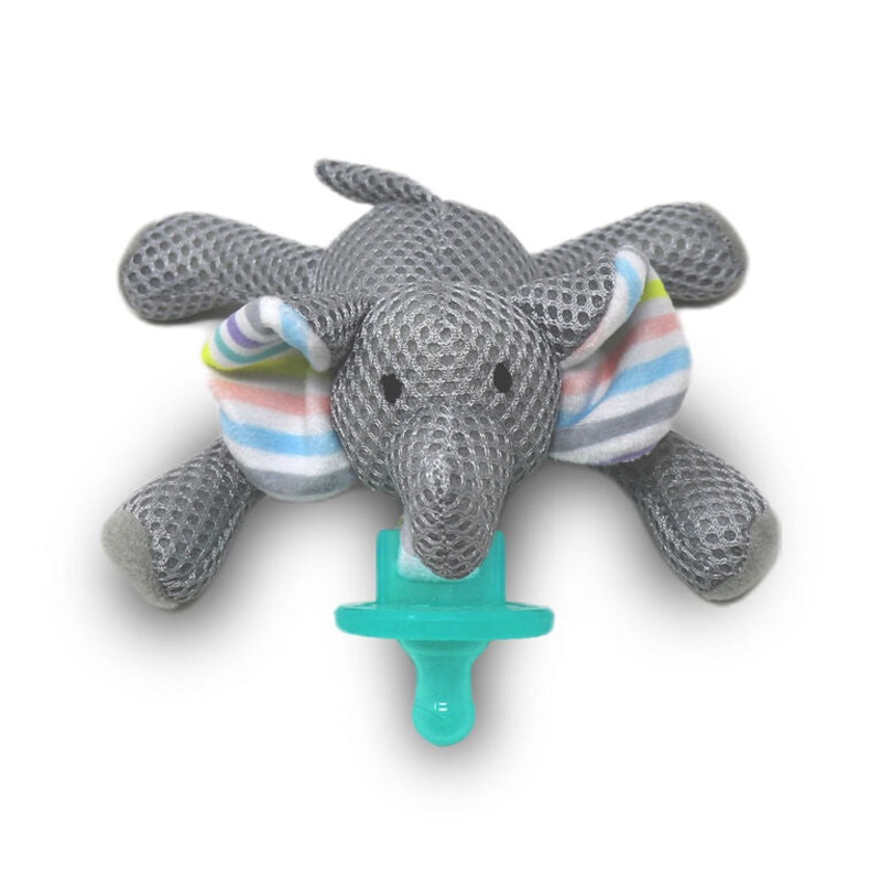 Baby Works – Pacifier Friend with Pacifier – Elly Elephant