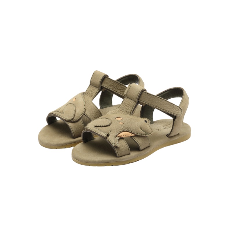 Escar Sandals | Frog | Sage Betting Leather