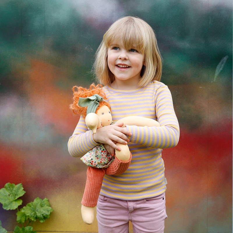 Handmade Cotton/Wool Flore Doll