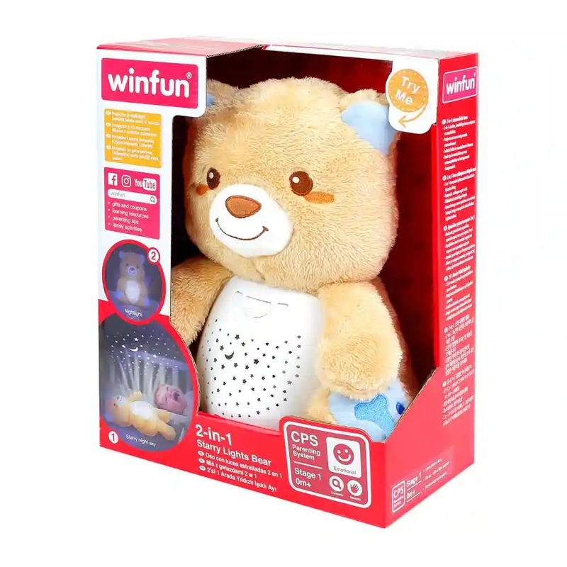 Winfun 2 In 1 Starry Lights Bear