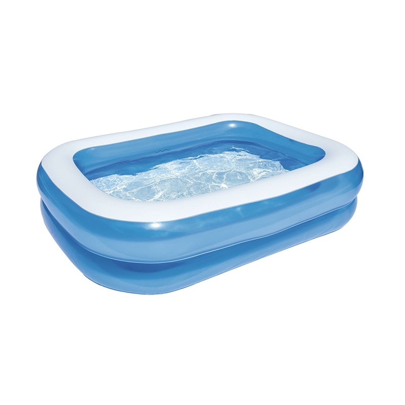 Bestway Blue Rectangular Family Pool (6’7 x 59 x 20/2.01m x 1.50m x 51cm)