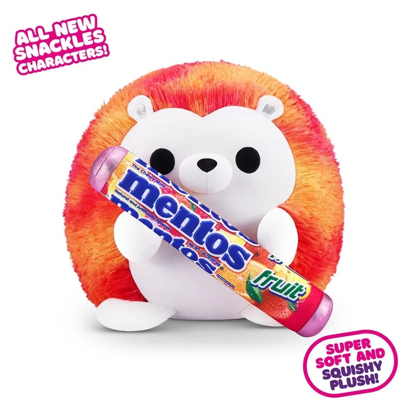 Zuru Snackles Series 2 – Hedgehog & Mentos (Fruit) 14 Plush