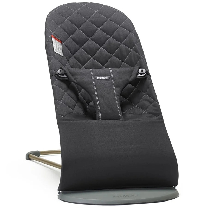 BabyBjorn Bouncer Bliss – Cotton (Black)