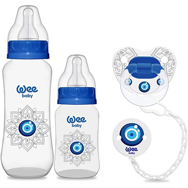 Wee Baby Evil Eye New born baby gift  Set (3 Pcs)