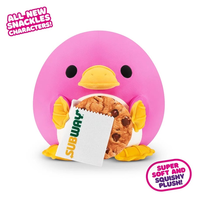 Zuru Snackles Series 2 – Platypus & Subway (Cookie) 8 Plush