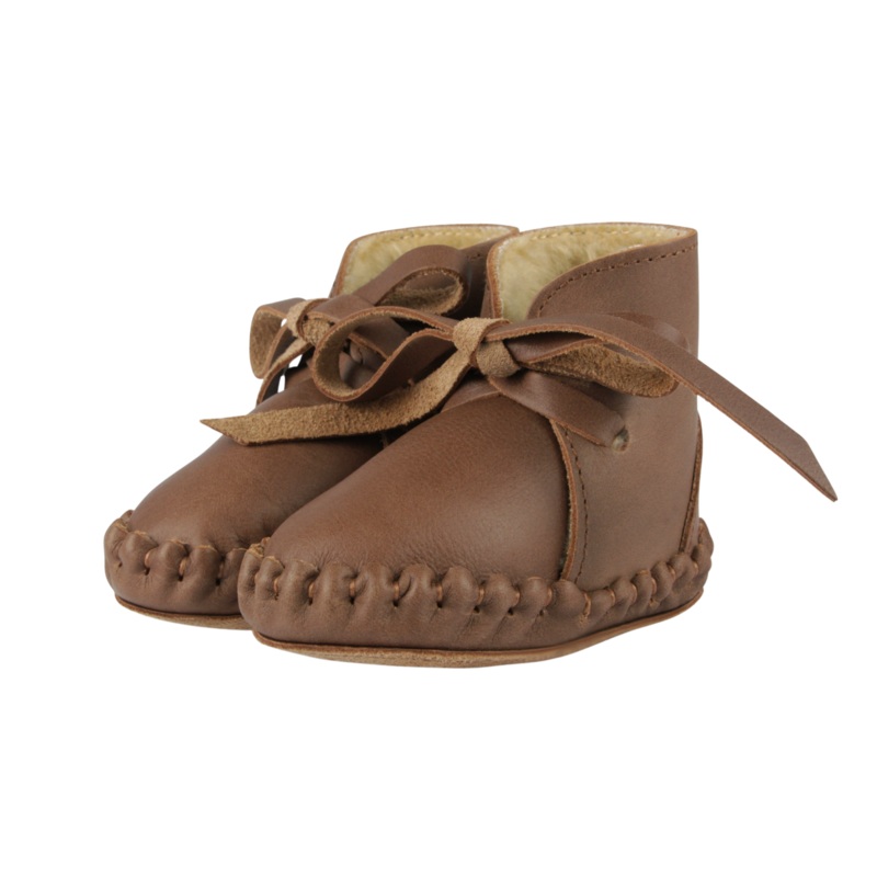 Pina Classic Booties | Cognac Classic Leather