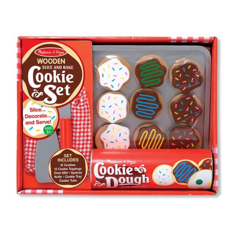 Slice and Bake Cookie Set – Wooden Play Food