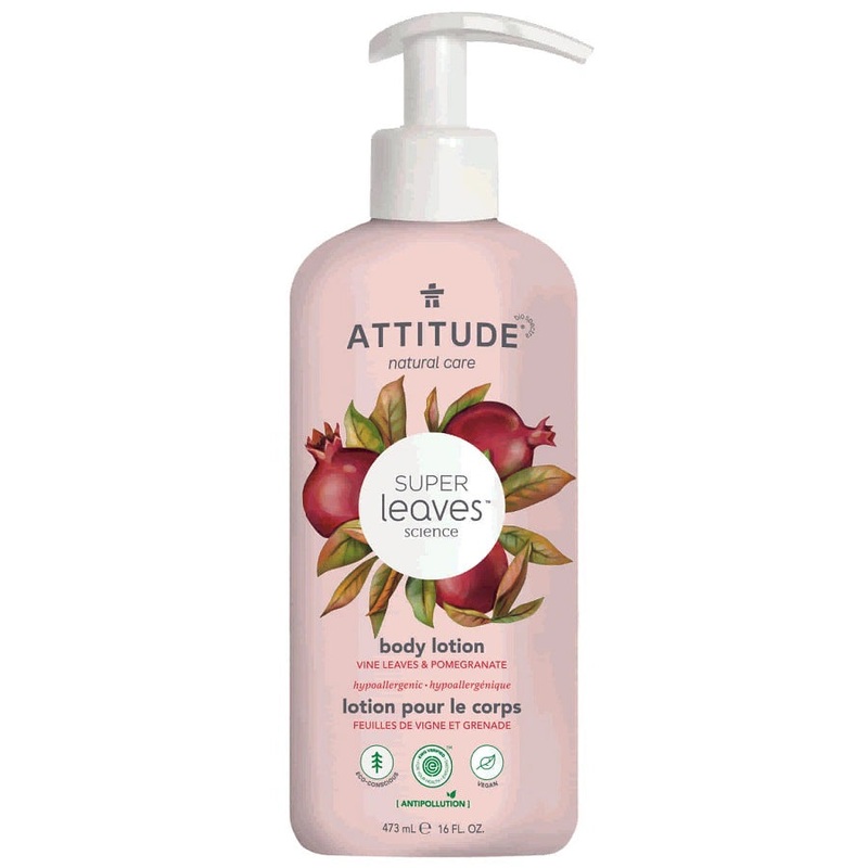 Attitude Super Leaves Body Lotion Vine Leaves & Pomegranate, 473ml
