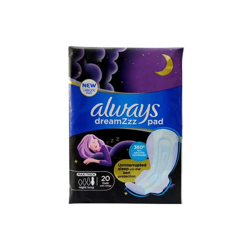 Always Dreamzzz Thick Pads (2×10’s)