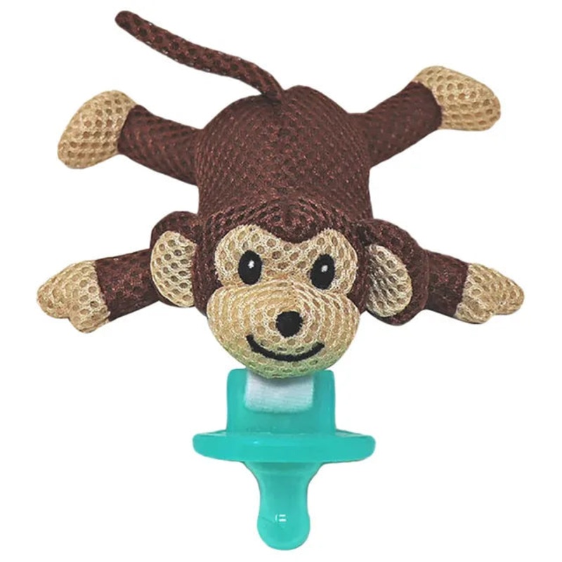Baby Works Pacifier Friend with Pacifier Moe Monkey