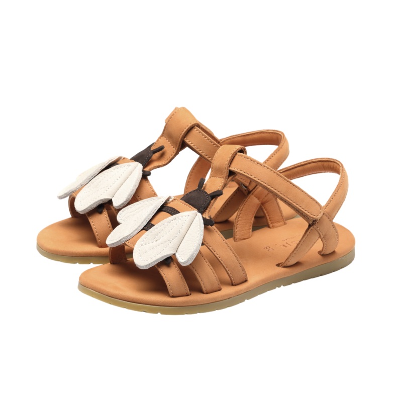 Iles Sky Sandals | Bee | Toffee Nubuck