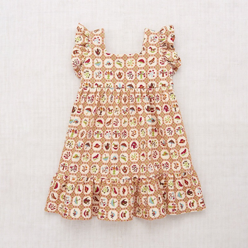 Pima Cotton Ruffle Sleeve Dress – String Trellis