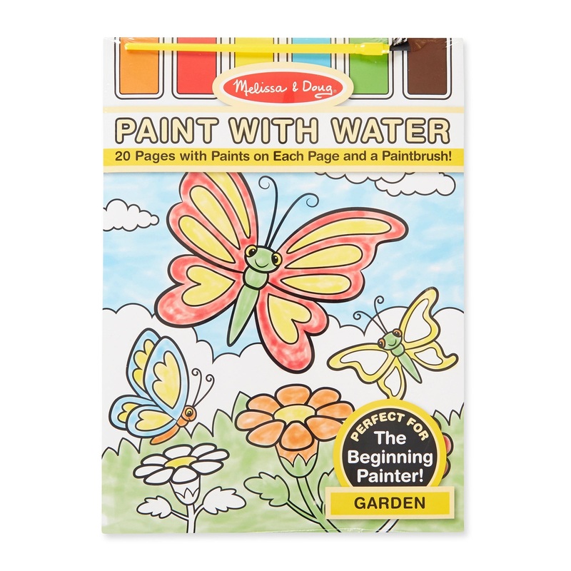 Garden Paint with Water Kids’ Art Pad