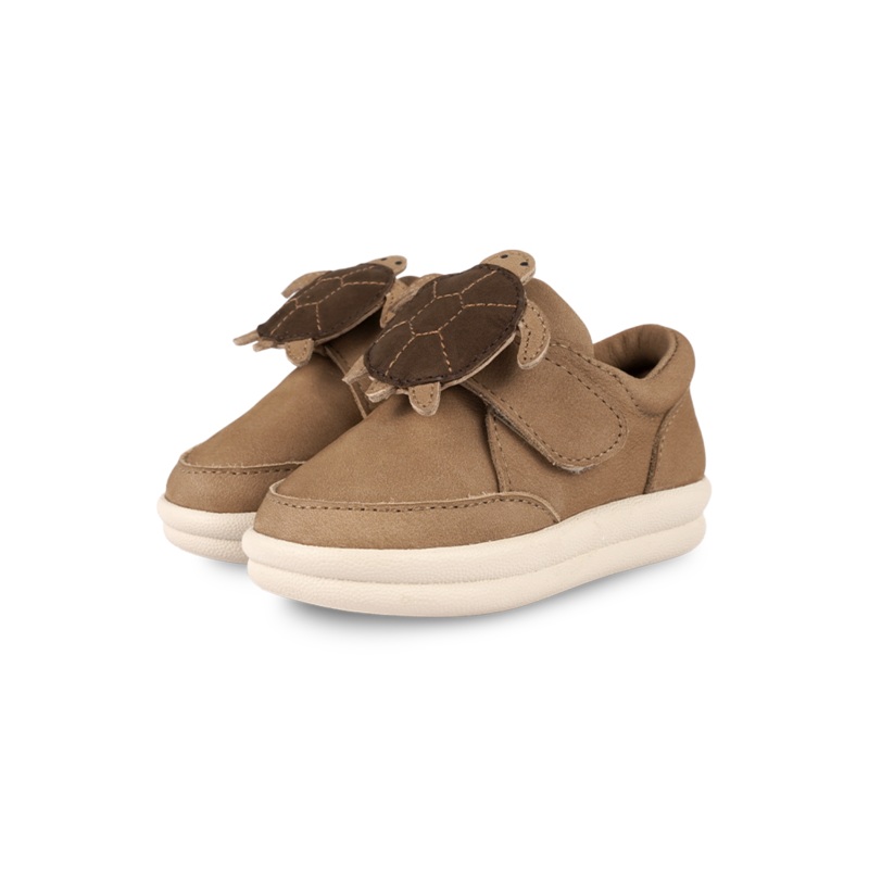Nellu Sneakers | Turtle | Truffle Nubuck