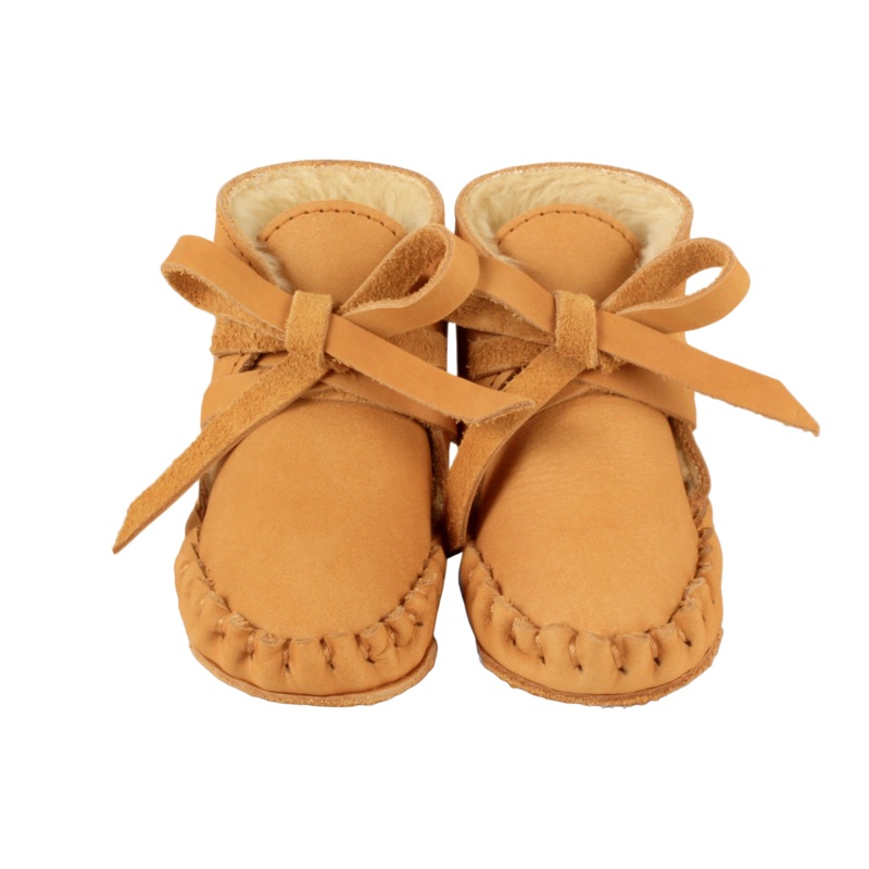 Pina Classic Booties | Caramel Nubuck