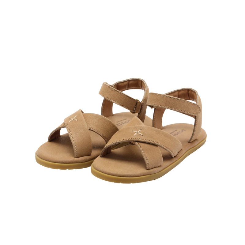 Qotis Sandals | Taupe Leather