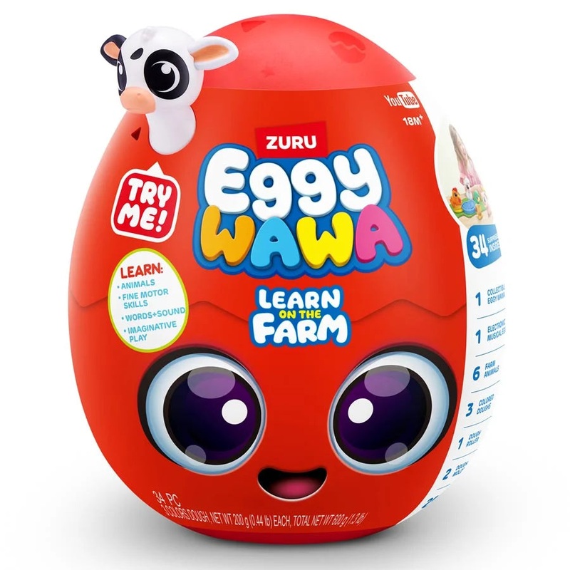 Zuru Eggy Wawa Surprise Eggywawa Series 1 – Farm Animals Surprise Egg Capsule