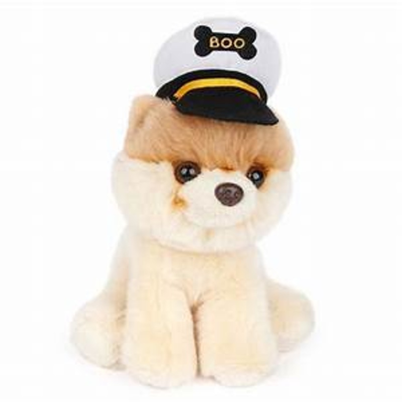 GUND Boo with Captain Hat