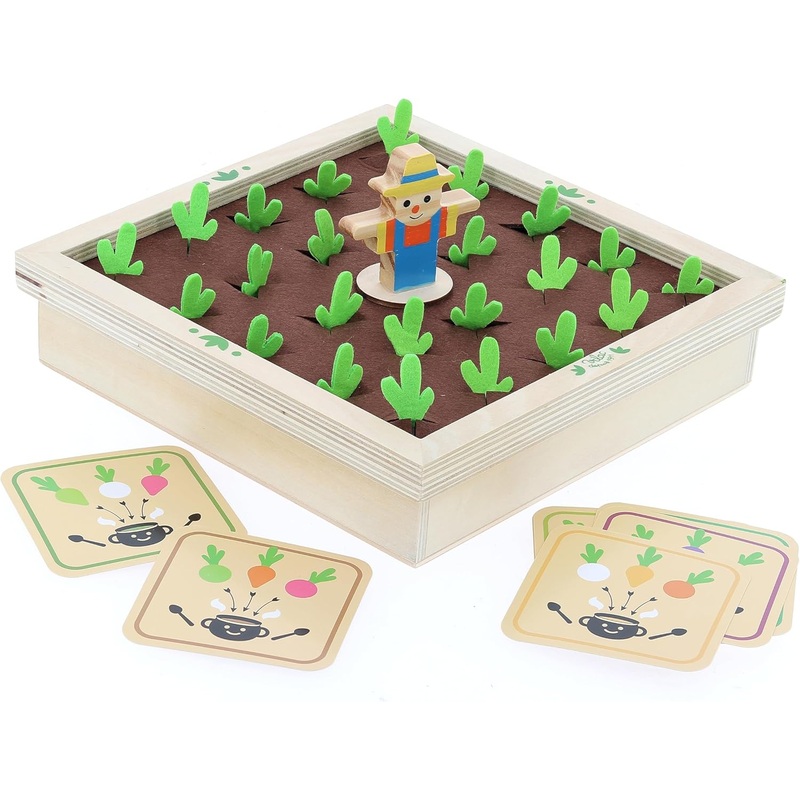 Vilac 2161 Vegetables garden memory game