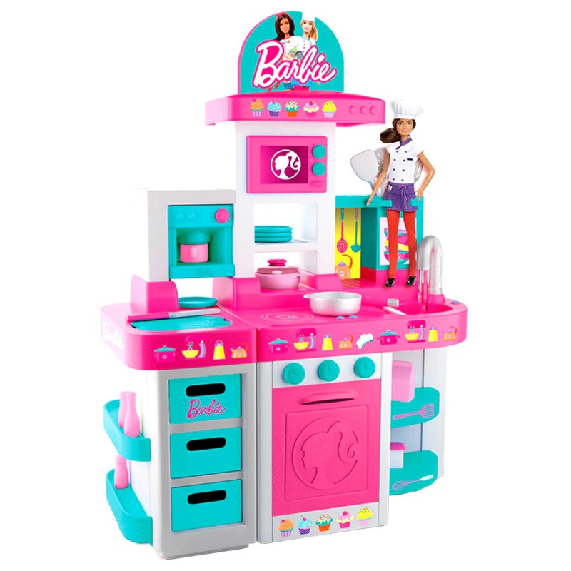 Barbie Large Kitchen With Light And Sound
