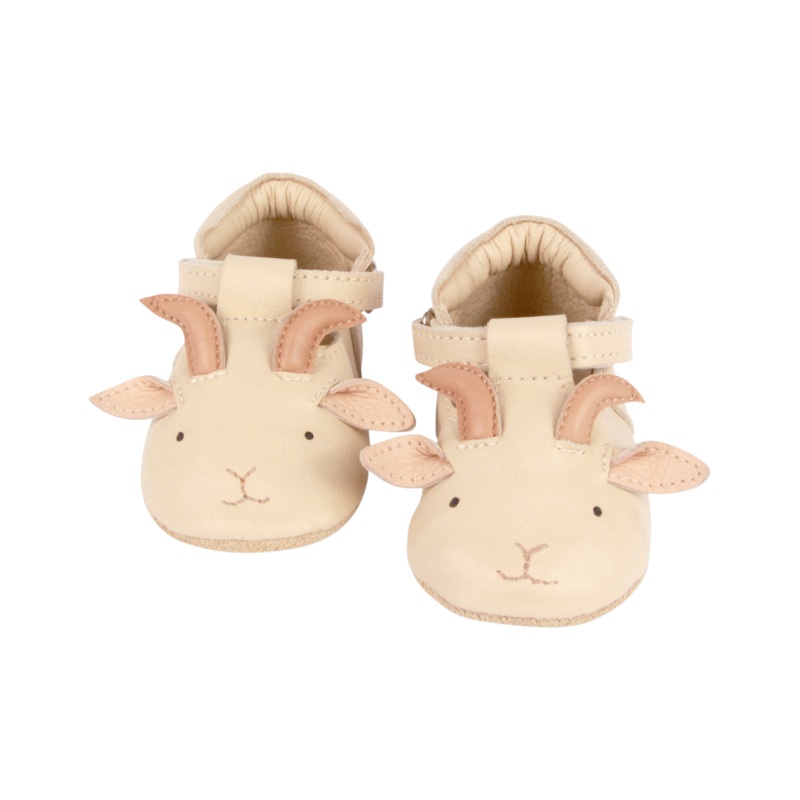 Spark Special Shoes | Goat | Cream Leather