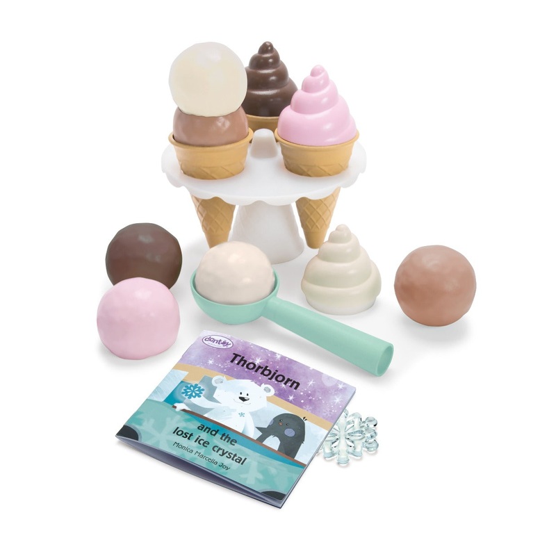 Dantoy Thorbjorn Ice Cream Set in net with booklet