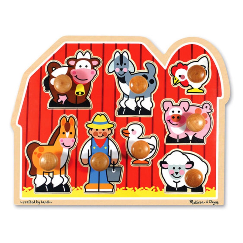 Large Farm Jumbo Knob Puzzle – 8 pieces