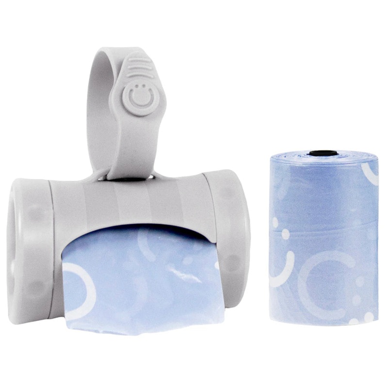 Ubbi On-The-Go Bag Dispenser (Grey)