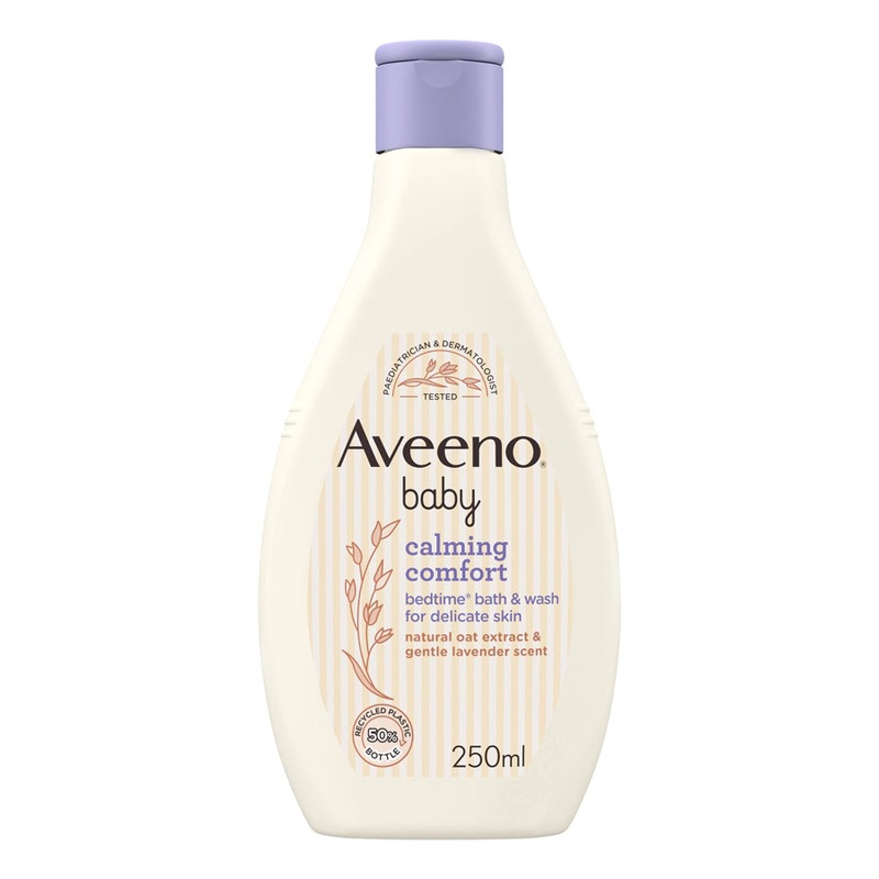 Aveeno Baby Calming Comfort Bedtime Bath & Wash – 250ml