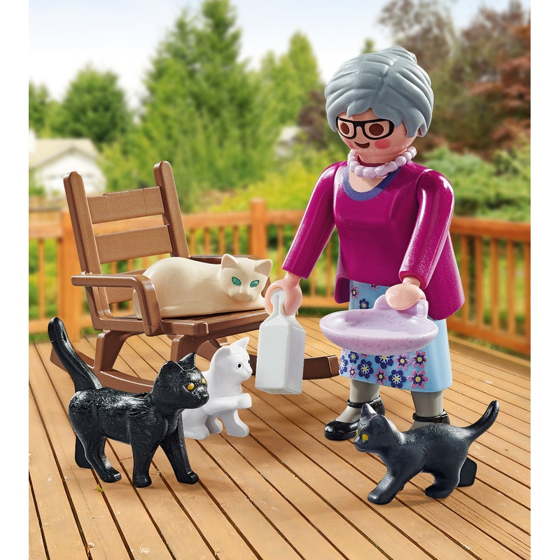 PLAYMOBIL 71172 Special Plus-Granny with Cats
