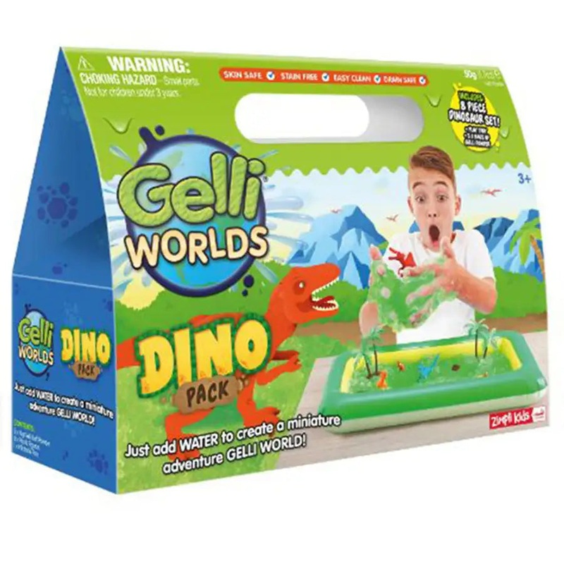 Zimpli Kids Gelli Worlds – Dino Pack