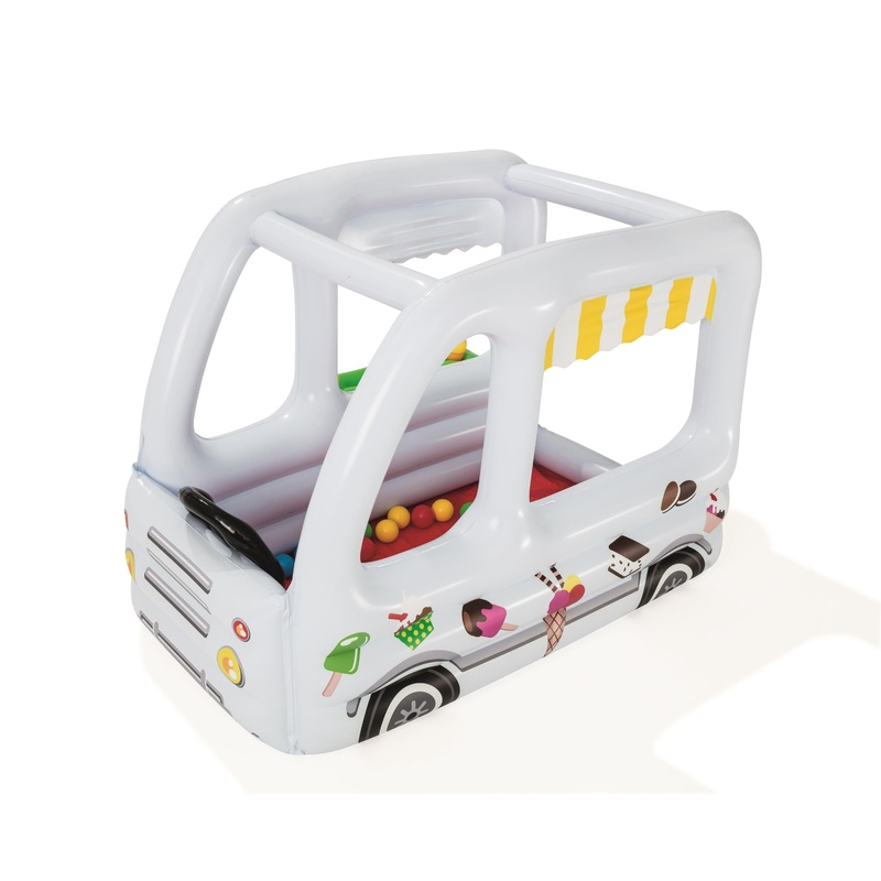 Bestway Scoops’N Smiles Ice Cream Truck Ball Pit (48 x 33 x 33/1.22m x 84cm x 84cm)