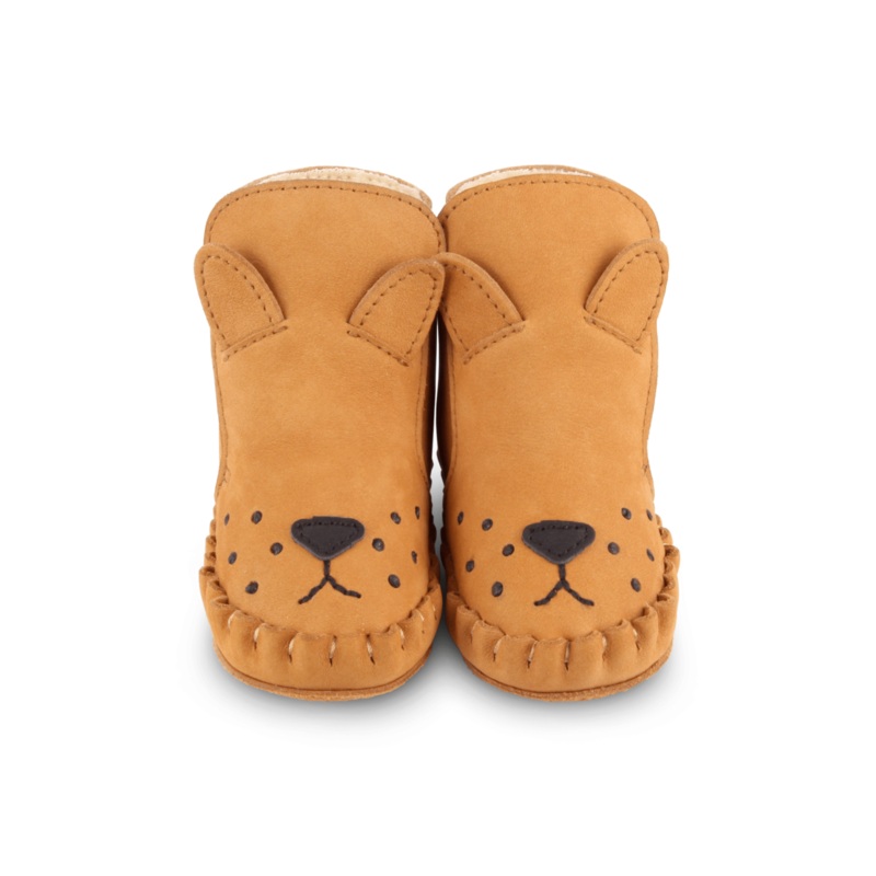 Kapi Classic Booties | Lion | Caramel Nubuck