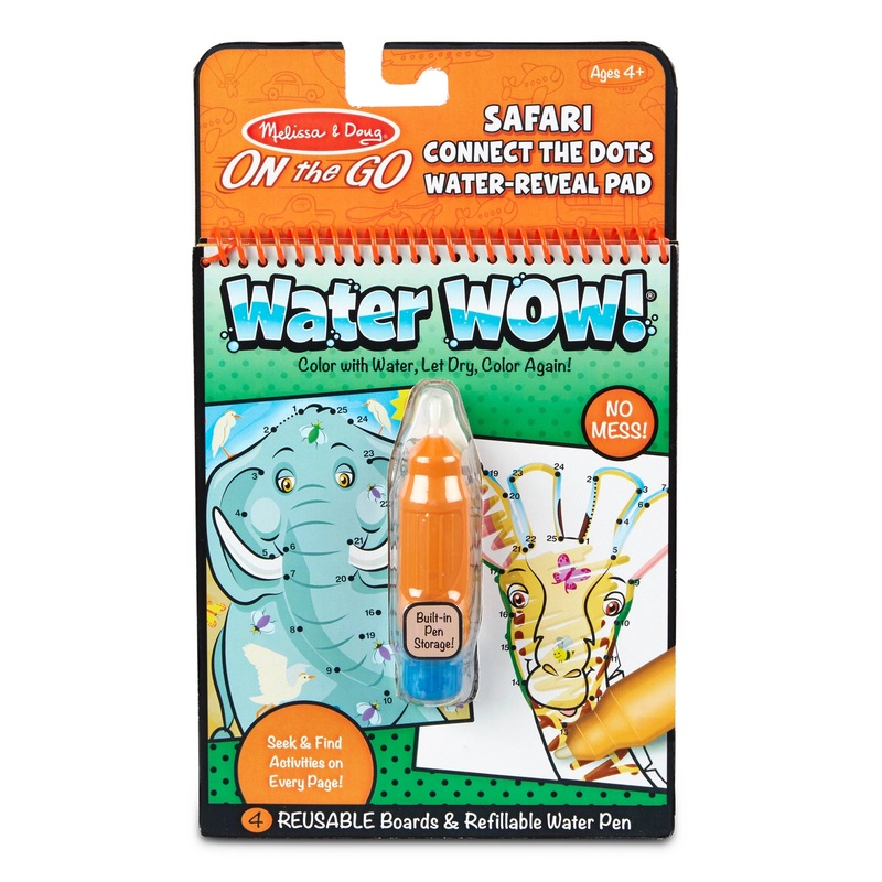Reusable Water Wow! Connect the Dots Safari – On the Go Travel Activity