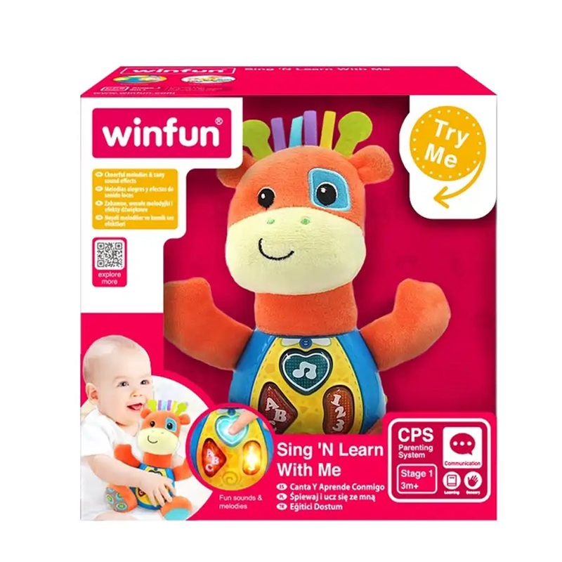 Winfun Sing ‘N Learn With Me – Patch The Giraffe