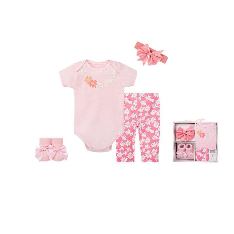 4 Piece Baby Layette Giftset A4031181112